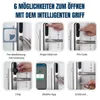 BOT Smart Griff TTLock H1 silber 72 mm Produktbild-Vorschau 9