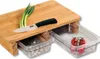 KESPER Schneidebrett mit 2 Auffangschalen -FSC– 41 x 26,5 x Produktbild-Vorschau 2
