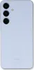 The back of a light blue Samsung Galaxy S24 smartphone is shown against a white background. The camera lenses are visible at the top left. Podgląd zdjęcia produktu