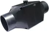A black ventilation component for a camper. Voir les images du produit