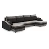 A U-shaped sectional sofa with a chaise lounge on each end, shown against a white background. Produktbild-Vorschau