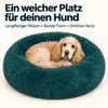 IvoQ Donut Hundebett 100 cm - Flauschiges Hundekissen - Produktbild-Vorschau 2