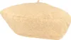 MtM uni Loden-Baskenmütze aus 100% Wolle mit Baumwoll-Futter in beige