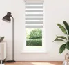 Doppelrollo Hellgrau 70x230 cm Stoffbreite 65,9 cm Produktbild-Vorschau 2