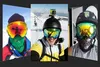 Lyžiarske okuliare Snowboardové okuliare Ochrana proti UV Náhľad obrázku produktu 7
