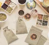 30 x Jutesäckchen Natürliche Jute Beutel für Produktbild-Vorschau 7