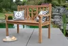 Teakholz Garten-/Balkonsitzbank - bene living - Anker 120 Produktbild-Vorschau 7