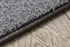 Teppich Teppichboden VELVET MICRO grau 90 eben, glatt, Produktbild-Vorschau 5
