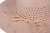 styleBREAKER Damen Großer Sonnenhut mit dünnem Hutband und Produktbild-Vorschau 3