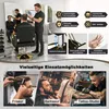 Fauteuil de coiffure hydraulique, pivotant à 360°, pour Voir les images du produit 8