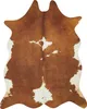  Kuhfell-Imitat in Braun-creme, ca. 125 x 155 cm, auf hellem Boden ausgelegt
 Produktbild-Vorschau