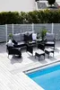 Venture Home Lounge-Set Knock Schwarz Produktbild-Vorschau 3