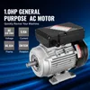 A close-up marketing image of an AC motor with overlaid text detailing its specifications. Anteprima dell’immagine prodotto