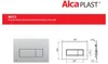 Alcadrain WC - Betätigungsplatte M572 Chrom-Matt Produktbild-Vorschau 6