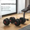 HOMCOM 2 in 1 Hanteln Set 20 kg verstellbare Kurzhantel & Produktbild-Vorschau 7