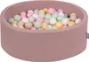 KiddyMoon kulatý bazén s míčky do vany 90x30cm/200 míčků ? Náhled obrázku produktu 1