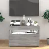 vidaXL TV-Schrank mit LED-Leuchten Grau Sonoma 60x35x40 cm Produktbild-Vorschau 11
