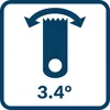 Bosch GOP 18V-34 Professional, 20000 RPM, 1,7°, Niebieski, Podgląd zdjęcia produktu 35