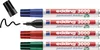 Permanentmarkerset edding 3000 schwarz/rot/blau/grün Produktbild-Vorschau 1