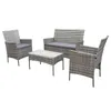 SVITA BROOKLYN Gartenlounge 4-tlg. Gartenmöbel Set Produktbild-Vorschau 7