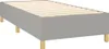 vidaXL Box spring bed frame light grey 90x190 cm fabric Náhľad obrázku produktu 3
