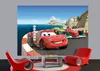 Carta da parati Disney Cars rossa, verde e blu - 600347 - Anteprima dell’immagine prodotto 2
