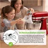 Entonnoir à farine pour KitchenAid 4,5–5 QT – Accessoire Voir les images du produit 5