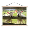 MuchoWow® Textilposter Schafe - Tiere - Bauernhof 60x45 cm Produktbild-Vorschau 1
