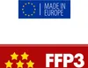 20x FFP3 mit Ventil 3M 8835 Maske mit CE - Atemschutzmaske Produktbild-Vorschau 3