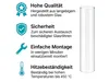 Glasröhre Feuer Heizpilz Pelletfackel Länge 1120 mm Produktbild-Vorschau 4