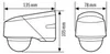 Esylux RC 230i - 20 m - Decke/Wand - Weiß - IP54 - 2500 Lux Produktbild-Vorschau 4