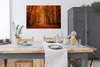 MuchoWow® Poster Herbst - Rot - Wald 120x80 cm - Bilder Produktbild-Vorschau 3