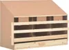 vidaXL Nido per galline a 3 scomparti 93x40x65 cm in legno Anteprima dell’immagine prodotto 10