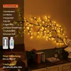 144 LED Lichterkette Willow Vine, 8 Modes USB Weidenrebe Produktbild-Vorschau 2