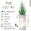 Monumo®️ Svítící květináč velký 29 x 29 x 78 cm vhodný pro Náhled obrázku produktu 2