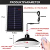 Venkovní solární lampa, solární závěsné svítidlo s dálkovým Náhled obrázku produktu 8