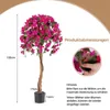 COSTWAY 2 er Set 135 cm Kunstbaum, Kunstpflanze im Topf, Produktbild-Vorschau 3