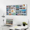 banjado Magnettafel silber 78x37cm groß Magnetwand aus Produktbild-Vorschau 8