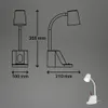 Schreibtischlampe Tischlampe Büro Schwenkbar Stiftehalter Produktbild-Vorschau 7