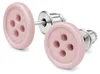 Rockabilly Knopf Ohrstecker in verschiedenen Farben Retro Produktbild-Vorschau 1