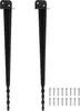 Izrielar 2er Set Pfostenträger 700mm Einschlaghülse L-Form Produktbild-Vorschau 9
