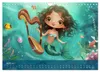 Kleine Meerjungfrauen (Wandkalender 2027 DIN A4 quer), Produktbild-Vorschau 7