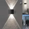 4x LED Wall Light Indoor Outdoor, 8cm Up e Down Wall Light, Anteprima dell’immagine prodotto 4