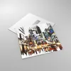 Bilder auf glas - Stadt Straße Haus - 70x70cm - Glasbilder Produktbild-Vorschau 2