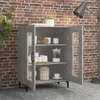 vidaXL Sideboard Betongrau 69,5x34x90 cm Holzwerkstoff Produktbild-Vorschau 3