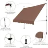 COSTWAY Tenda a morsetto 300 cm, tenda da balcone, Anteprima dell’immagine prodotto 6