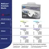 A product information graphic showing a size chart and absorbency levels for incontinence products. Anteprima dell’immagine prodotto