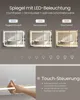 Wandschrank mit Spiegel und LED-Beleuchtung, Produktbild-Vorschau 6