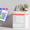 Nachttisch Nachtschrank mit LED-Beleuchtung mit 3 Produktbild-Vorschau 4