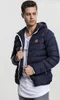Bunda Urban Classics Basic Bubble Jacket nvy/wht/nvy - L Náhled obrázku produktu 2